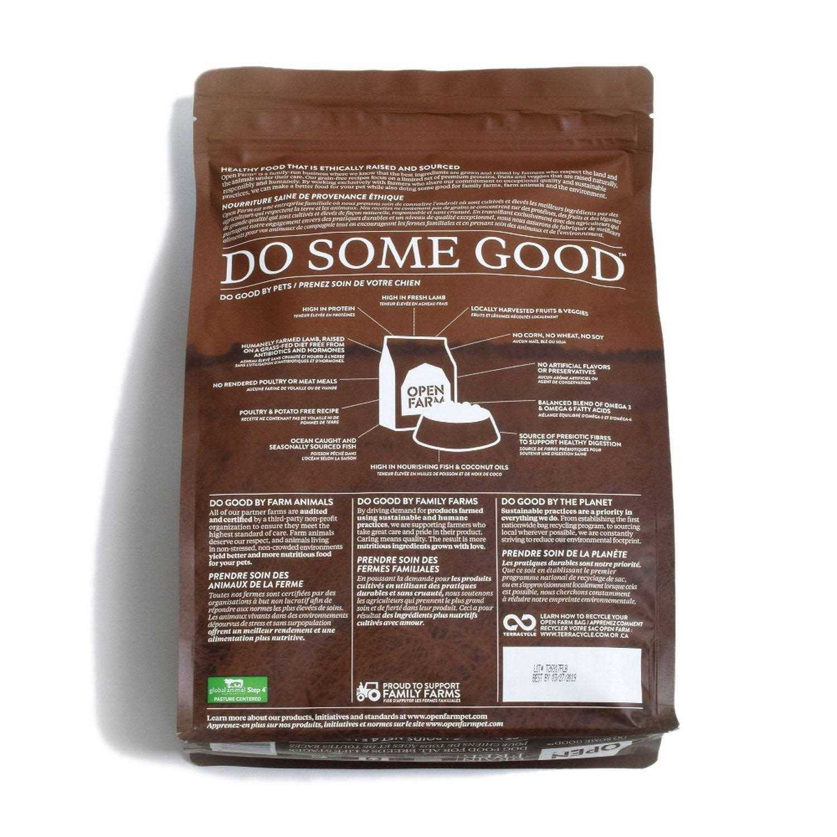 Grain-Free Pasture Raised Lamb Dry Dog Food G956