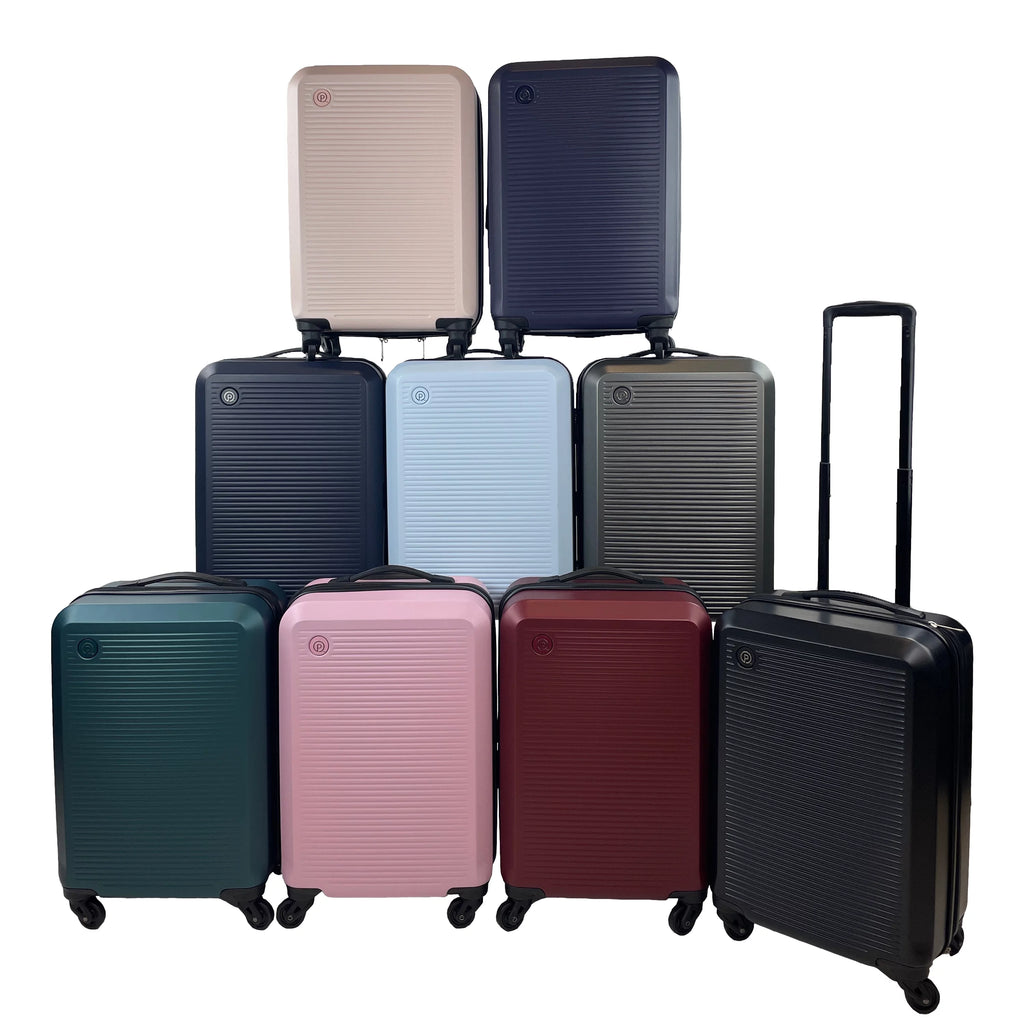 20 inch Hard Side Carry-On Spinner Luggage, Black Matte Finish F87092
