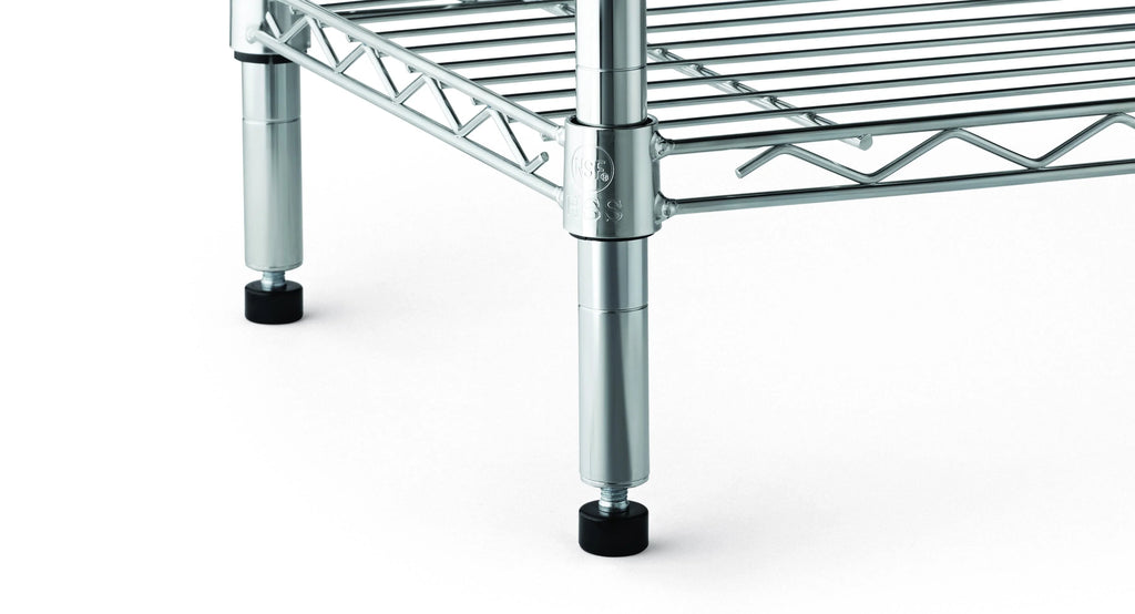 Chrome Wire 5-Tier 1750lb Capacity L4574