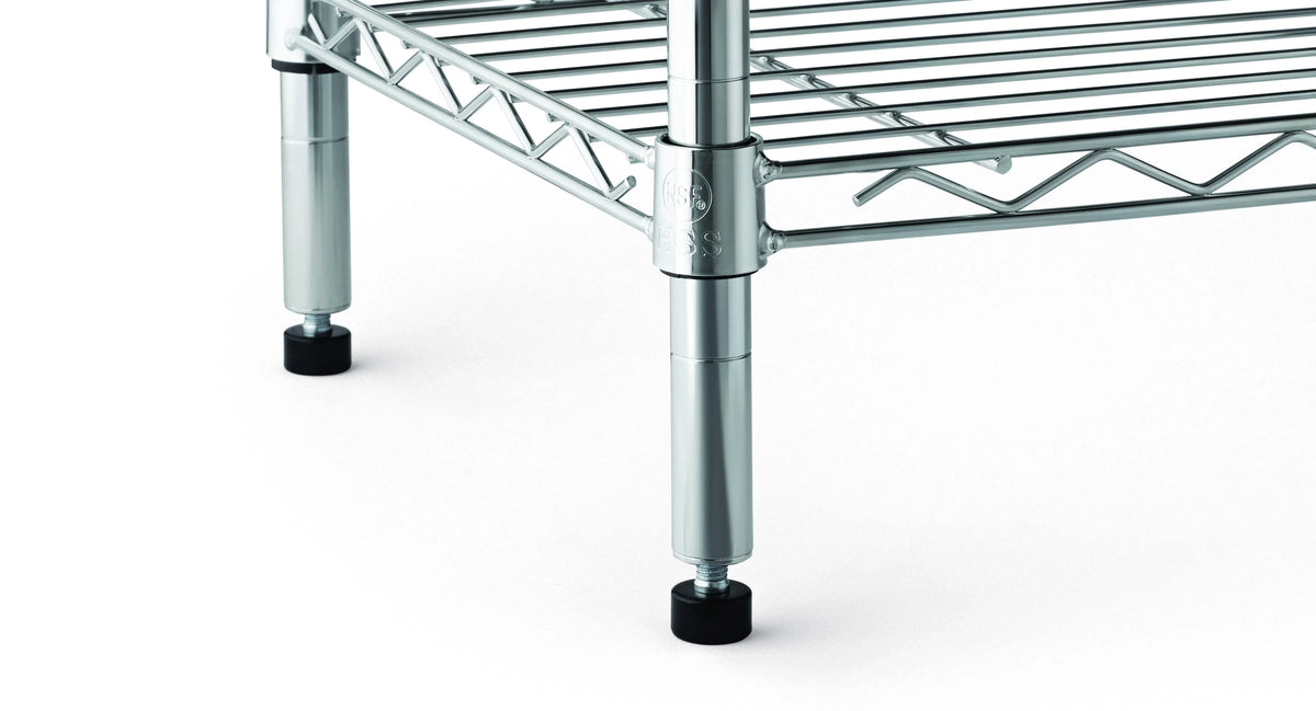 Chrome Wire 5-Tier 1750lb Capacity L4574