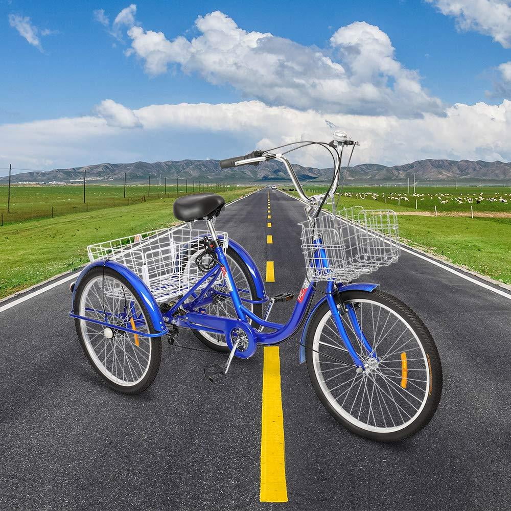 Blue 26-Inch Wheel Adult Tricycle S176911