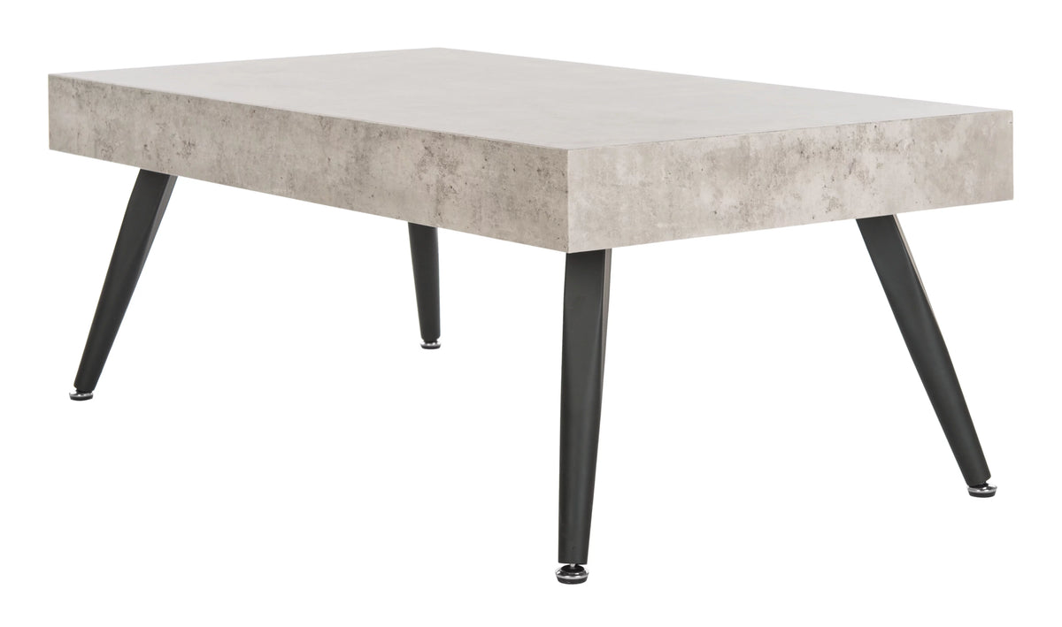 Light Grey Rectangular Coffee Table U45281