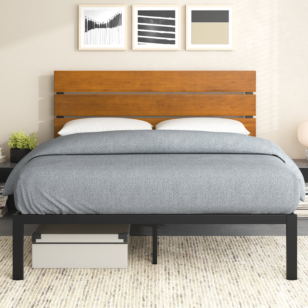 Metal Platform Bed Frame, Full H39795