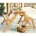 Interchangeable Picnic Table / Garden Bench I891
