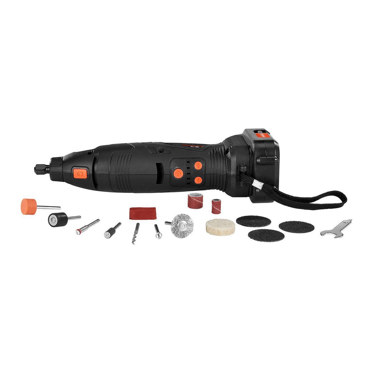 12V Cordless Rotary Tool Kit with 19-Piece Accessories R1125