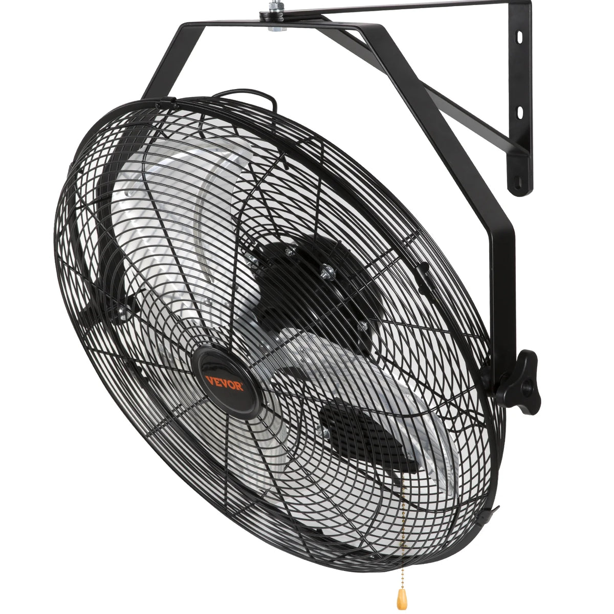Wall Mount Oscillating Fan 17.6'' 3 Speed Waterproof B40134