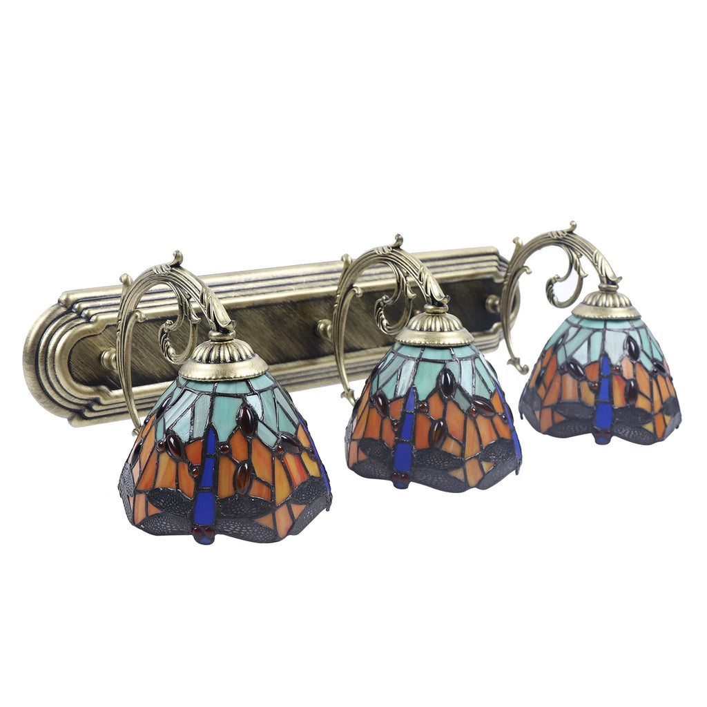 Stained Glass Wall Sconce Lamp J853
