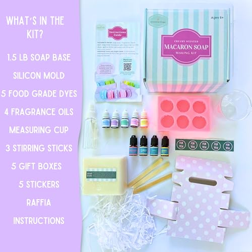 DIY Donut Soap Making Craft Kit A380