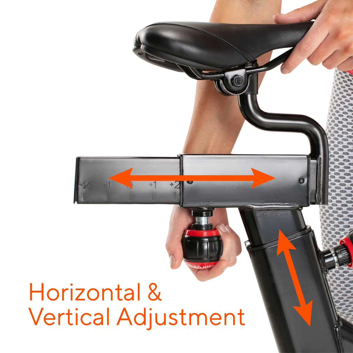 Indoor Cycle with Interchangeable Racing Seat E14411