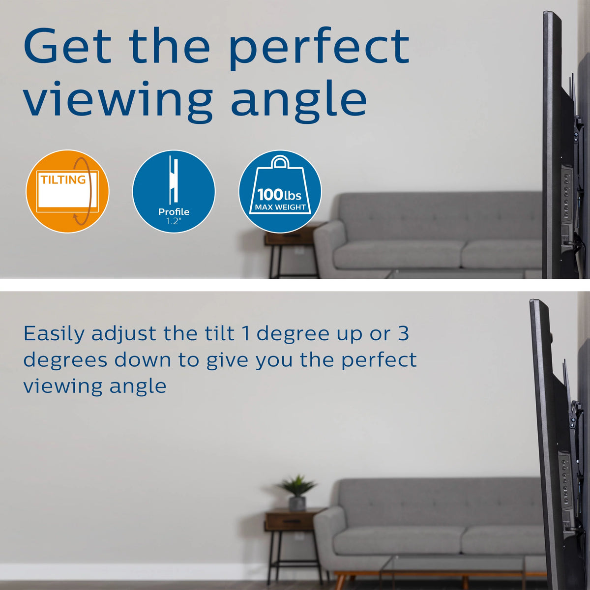 Tilt TV Wall Mount for up to 80" G336