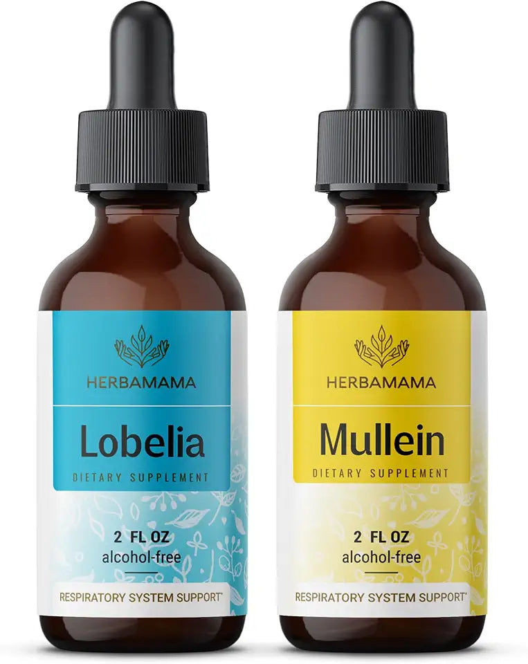 Lobelia Extract and Mullein Leaf Tincture 2 fl oz O40899