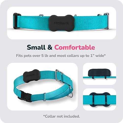 GPS Dog Tracker Health & Location Pet Tracking Collar Device X634787