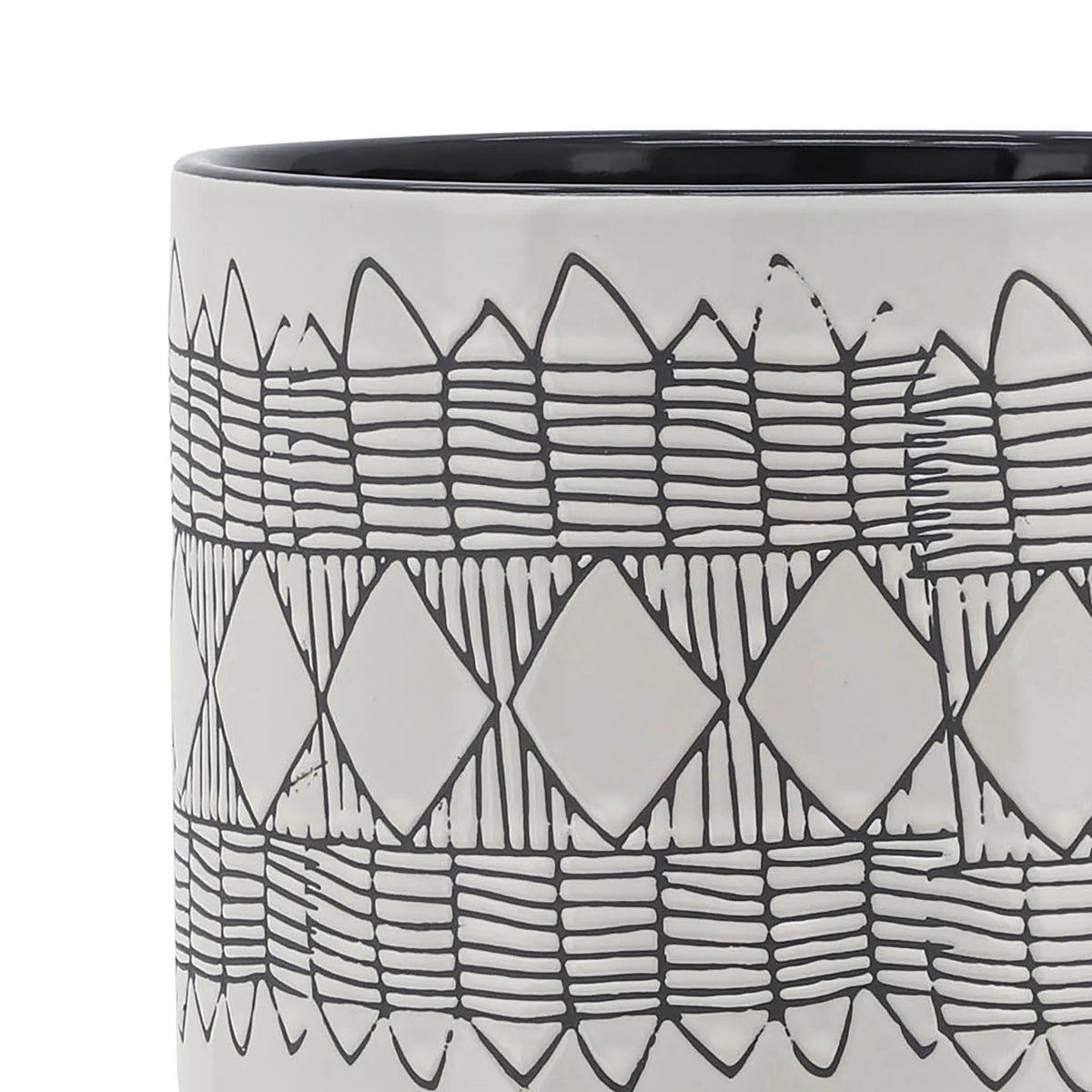 Ceramic Planter On Wooden Stand S85842