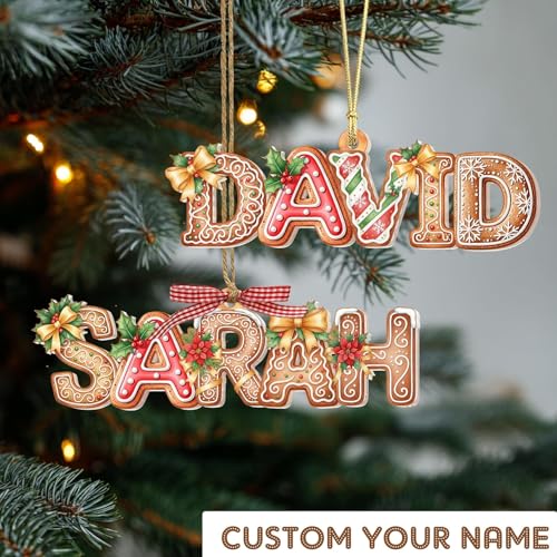Wooden Christmas Ornament D406