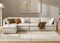 Oversized Modular Sectional Sofa with Storage and Ottoman Chaise S60880
