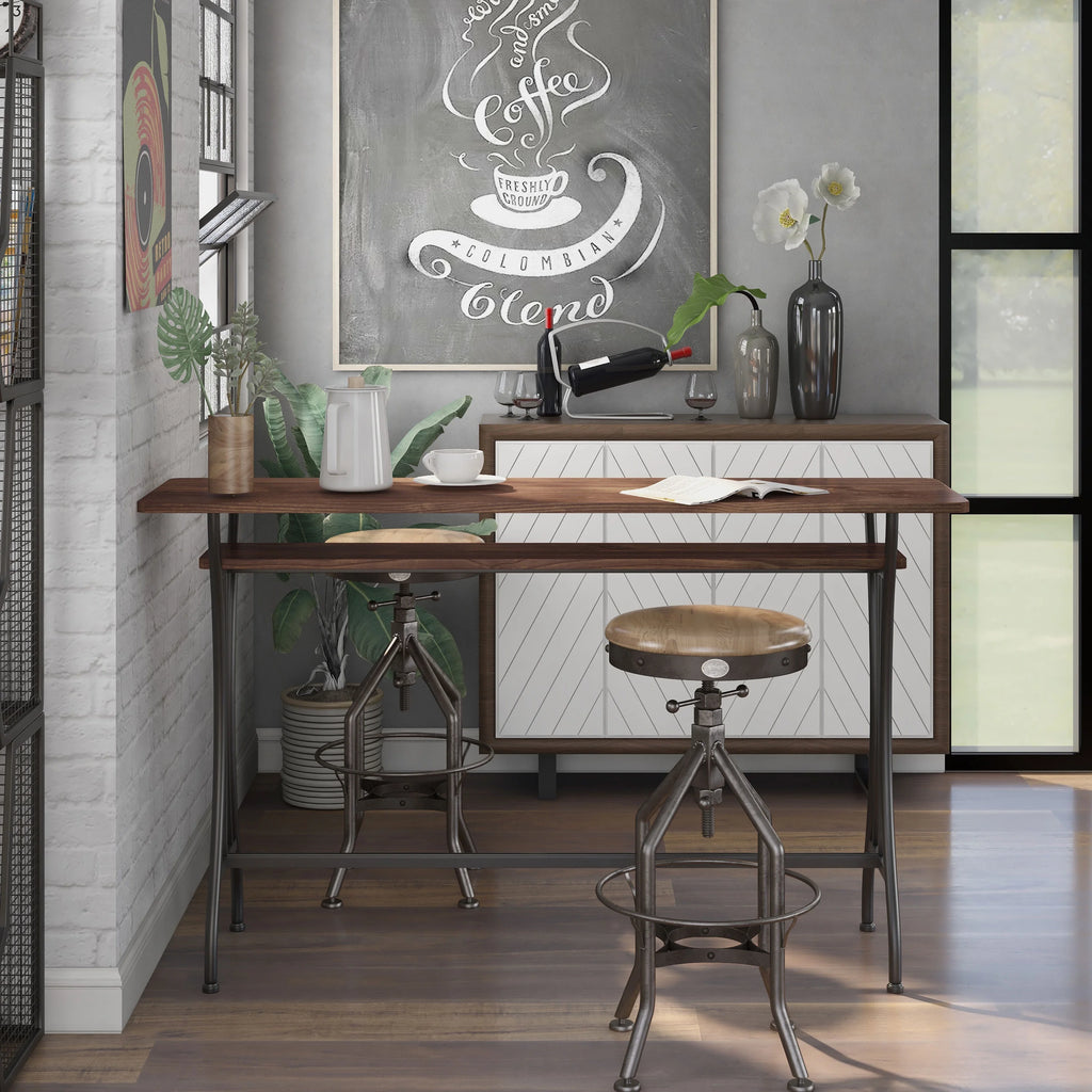 Wood 1-Shelf Console Table H1035