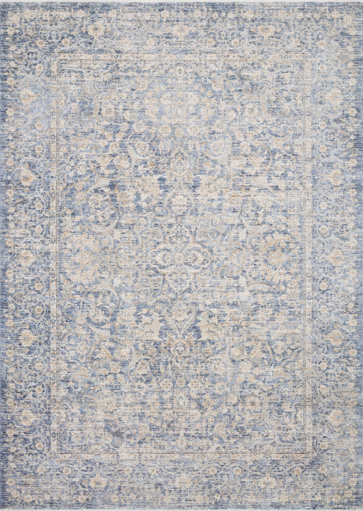 Blue Gold 6'3 x 8'10 Rug Z72230