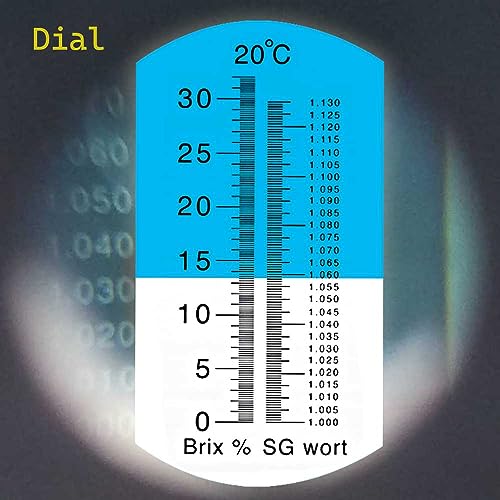 ATC Dual Scale Brix Refractometer H255818