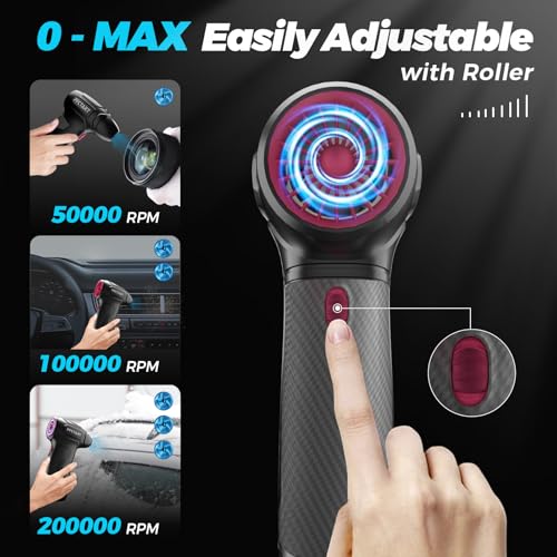200000RPM Cordless Electric Air Duster T71824