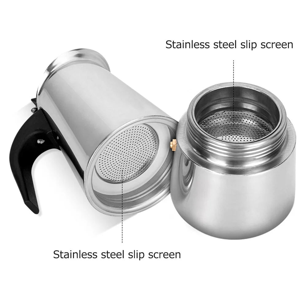 Stainless Steel Electric Coffee Maker T928731