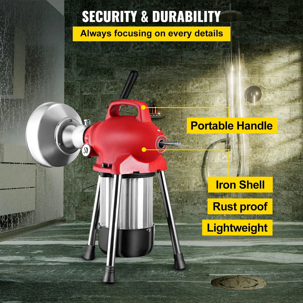 500W Electric Drain Cleaning Machine S36655