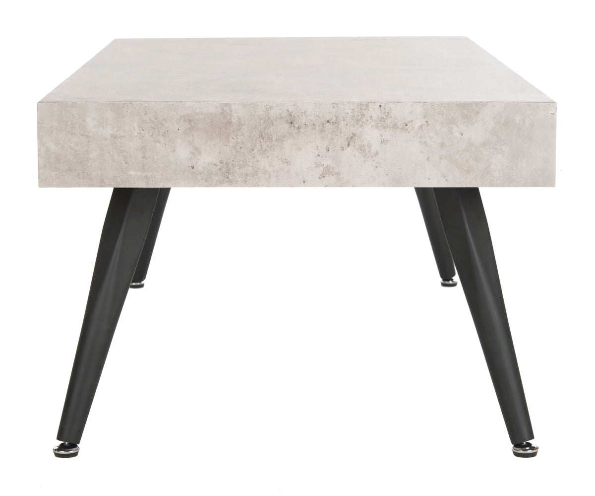 Light Grey Rectangular Coffee Table U45281