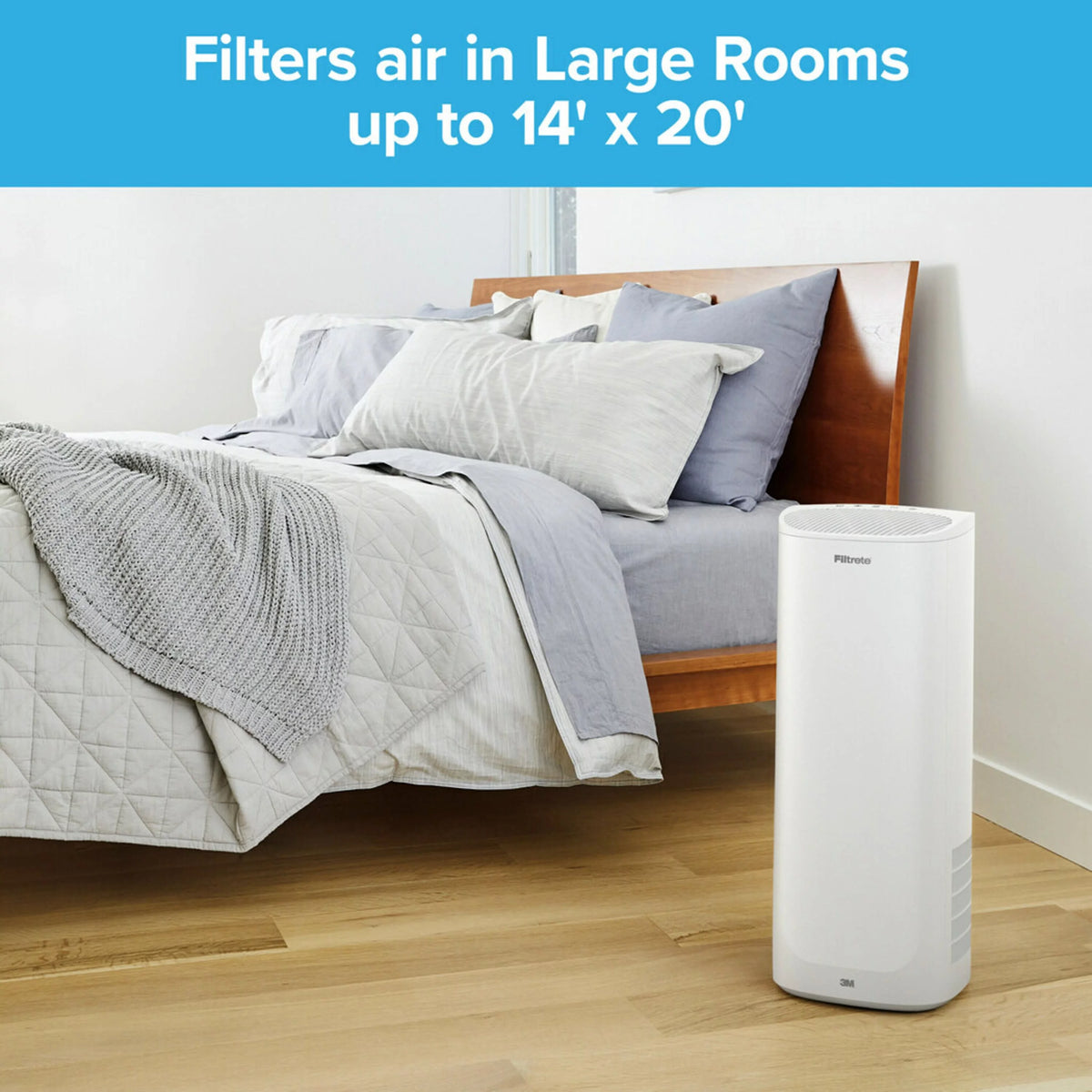 White True HEPA Tower Air Purifier Z1271