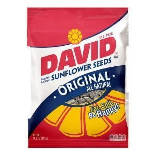 Sunflower Seeds, Roasted and Salted (Pack of 14) I800