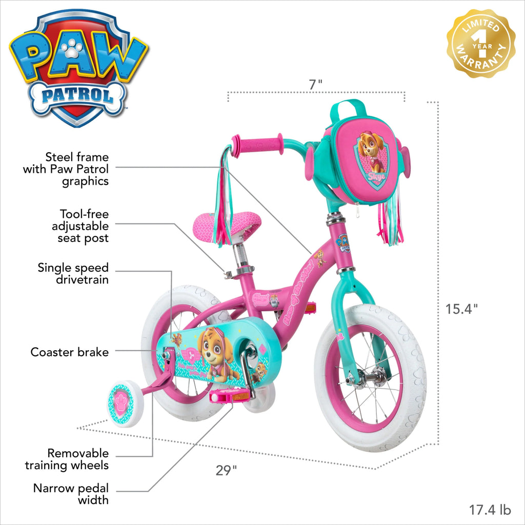 Pink 12 In. Wheels Bike F676090