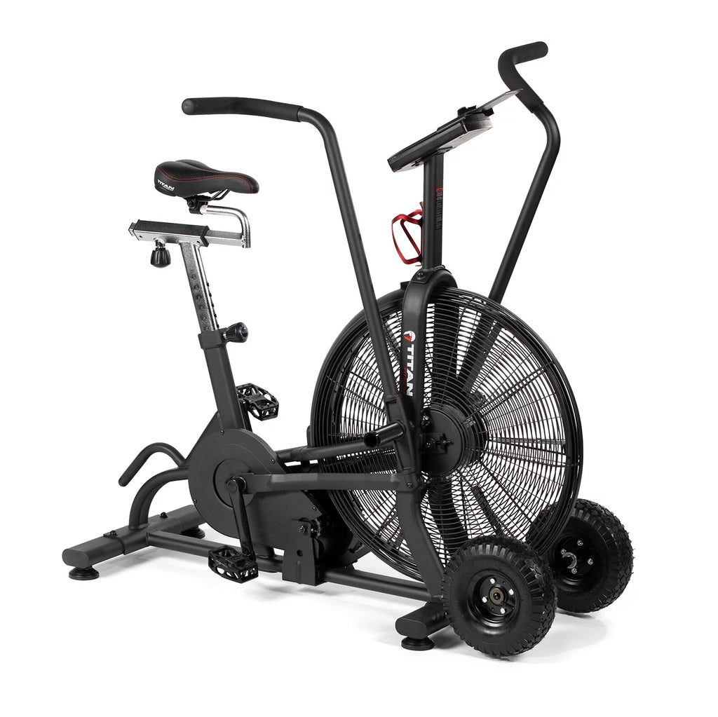 Black Exercise Bike with LCD Screen S7509