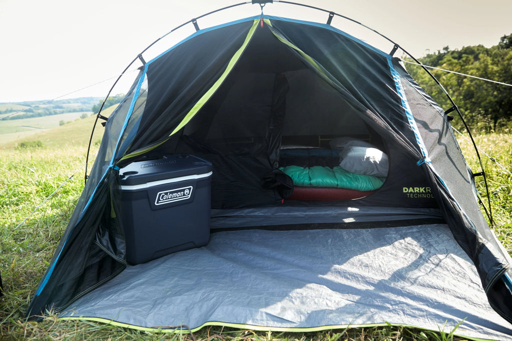 4-Person Dark Room Dome Camping Tent with Screen Room M745