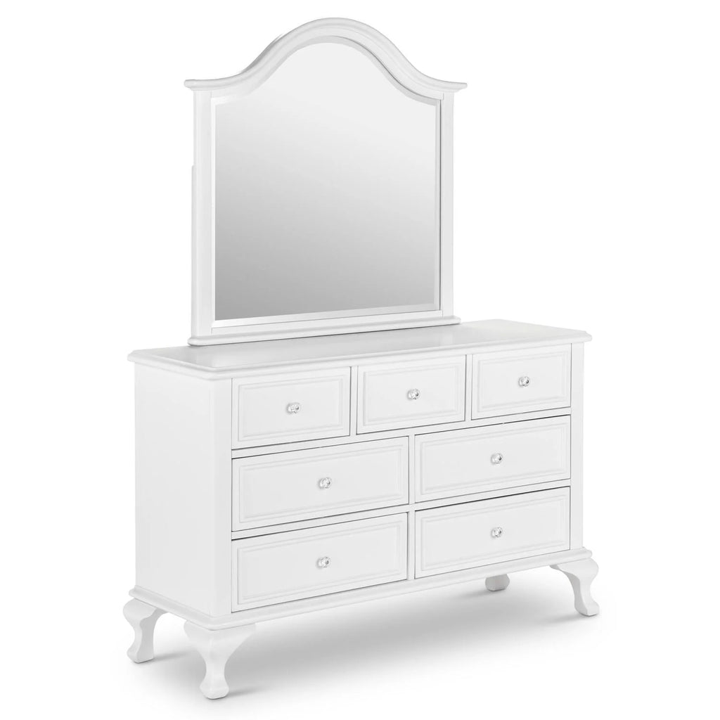 White 4 Piece Full Bedroom Set H526