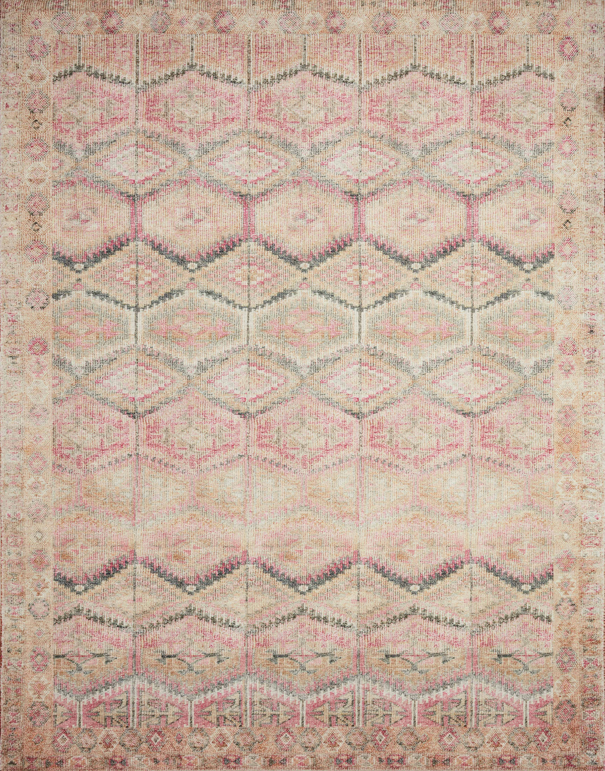 Pink 7'6 x 9'6 Rug Q730
