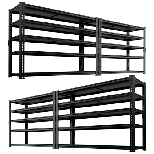 5 Tier Heavy Duty Adjustable Metal Garage Shelving K9898