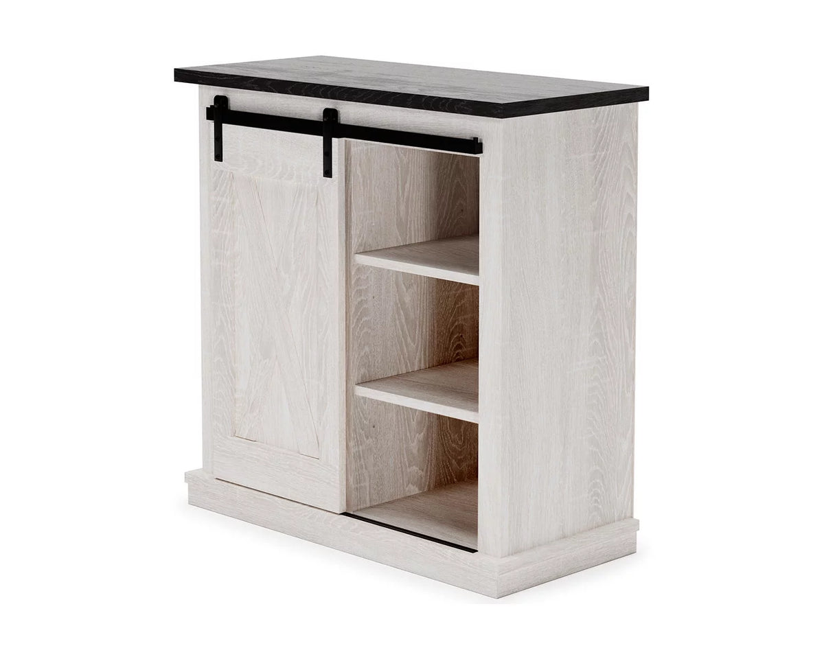 Antique White Accent Cabinet F230517