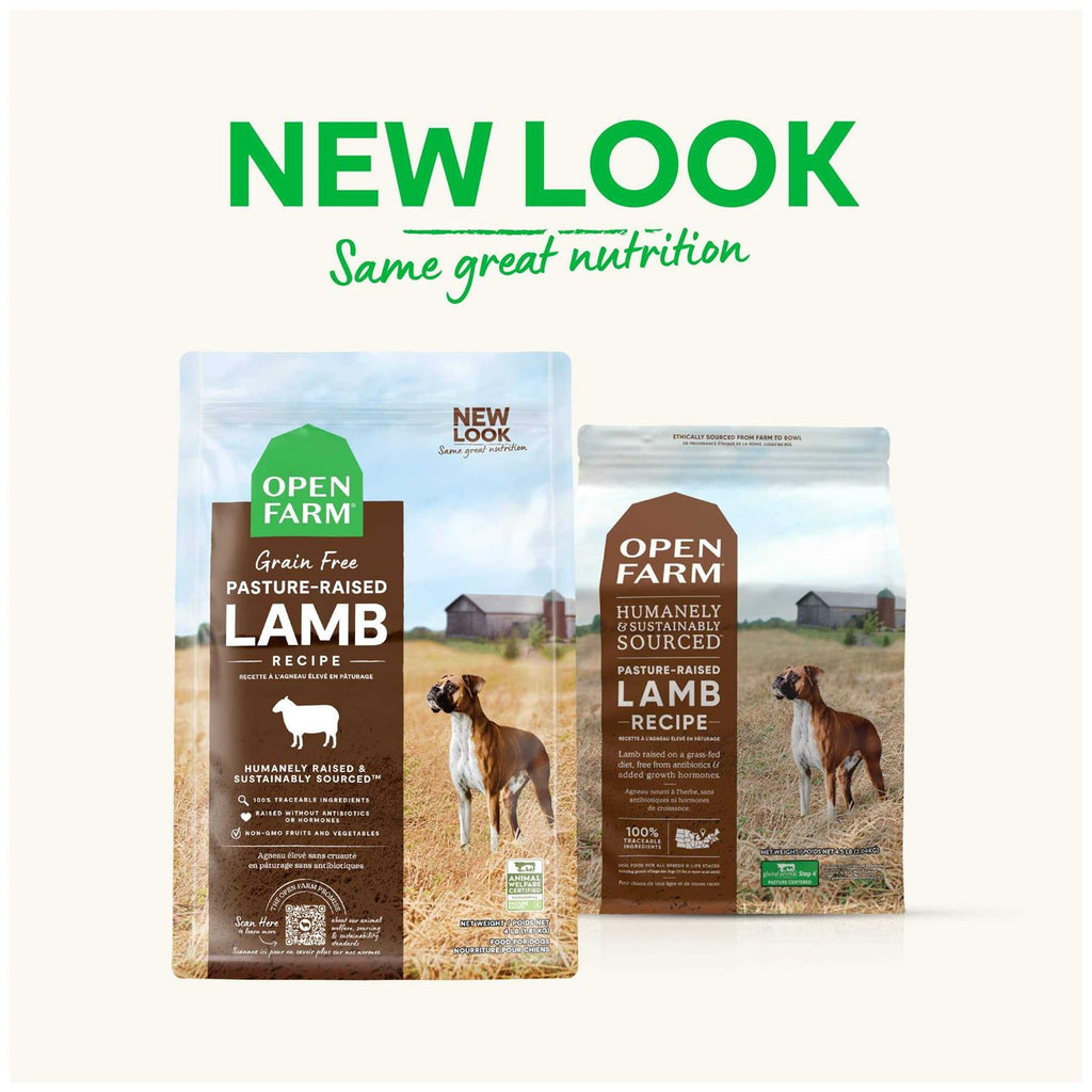 Grain-Free Pasture Raised Lamb Dry Dog Food G956