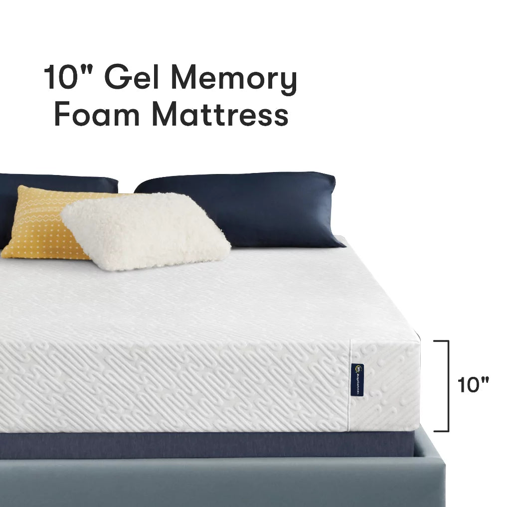 Queen Cooling Gel Memory Foam Mattress K546