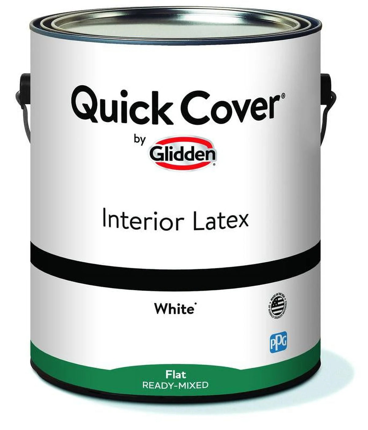 White Flat Interior Latex Paint 1 Gallon S72579