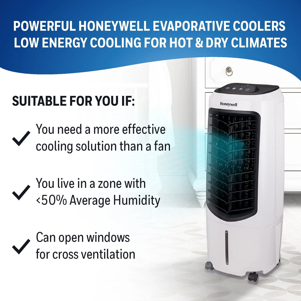 White 120V Portable Evaporative Cooler T280