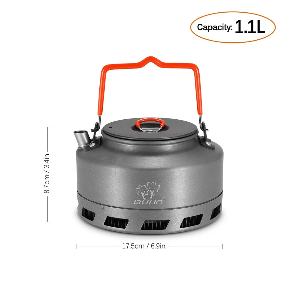 Aluminum Alloy 1.1l Portable Kettle X919