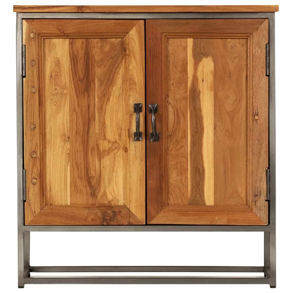 Recycled Teak and Steel Sideboard J408366