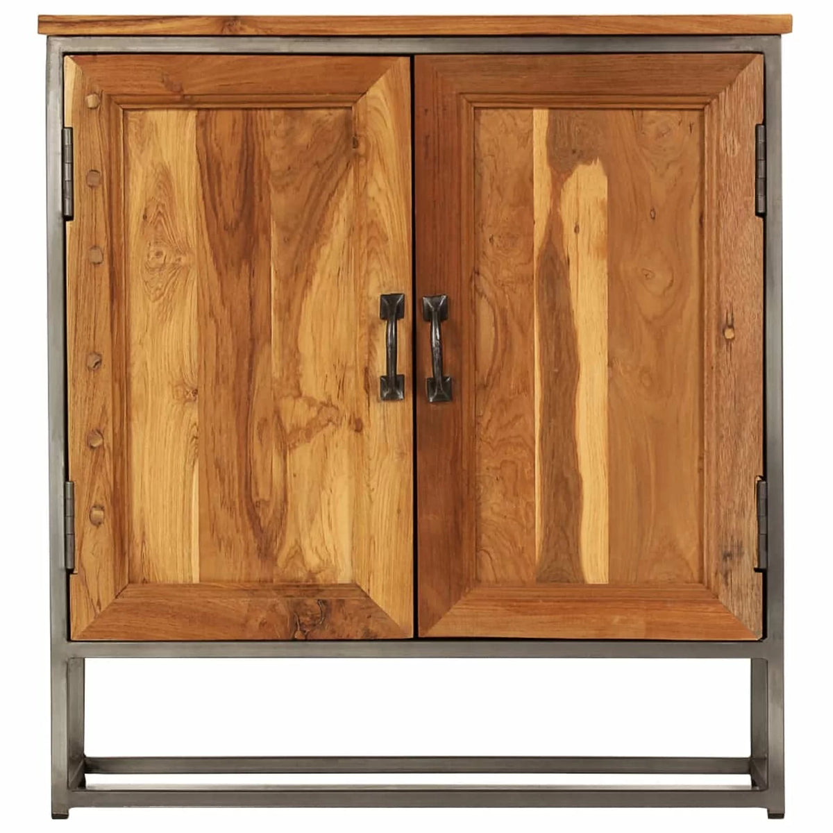 Recycled Teak and Steel Sideboard J408366
