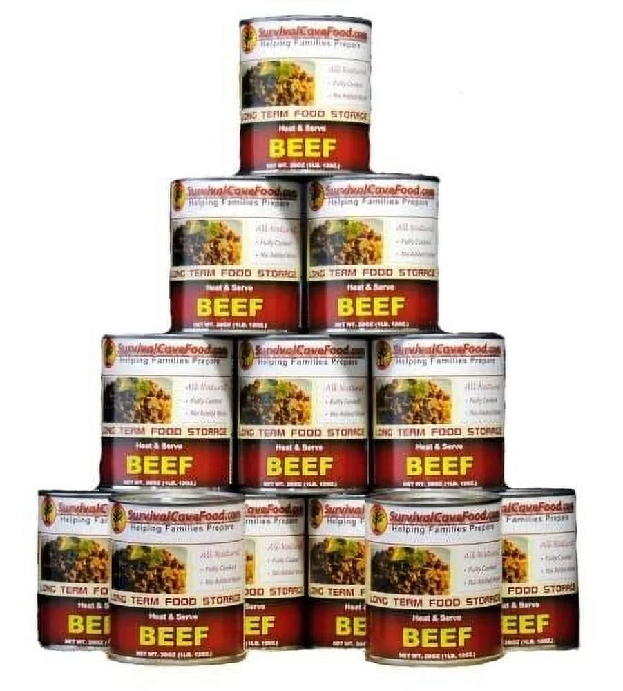 USDA Approved Emergency Survival Food 14.5 oz 12 Cans M803083