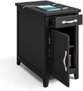 End Table with Charging Station and Drawer L92636