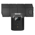 Portable Power Station and 3 x Portable Solar Panel O321340