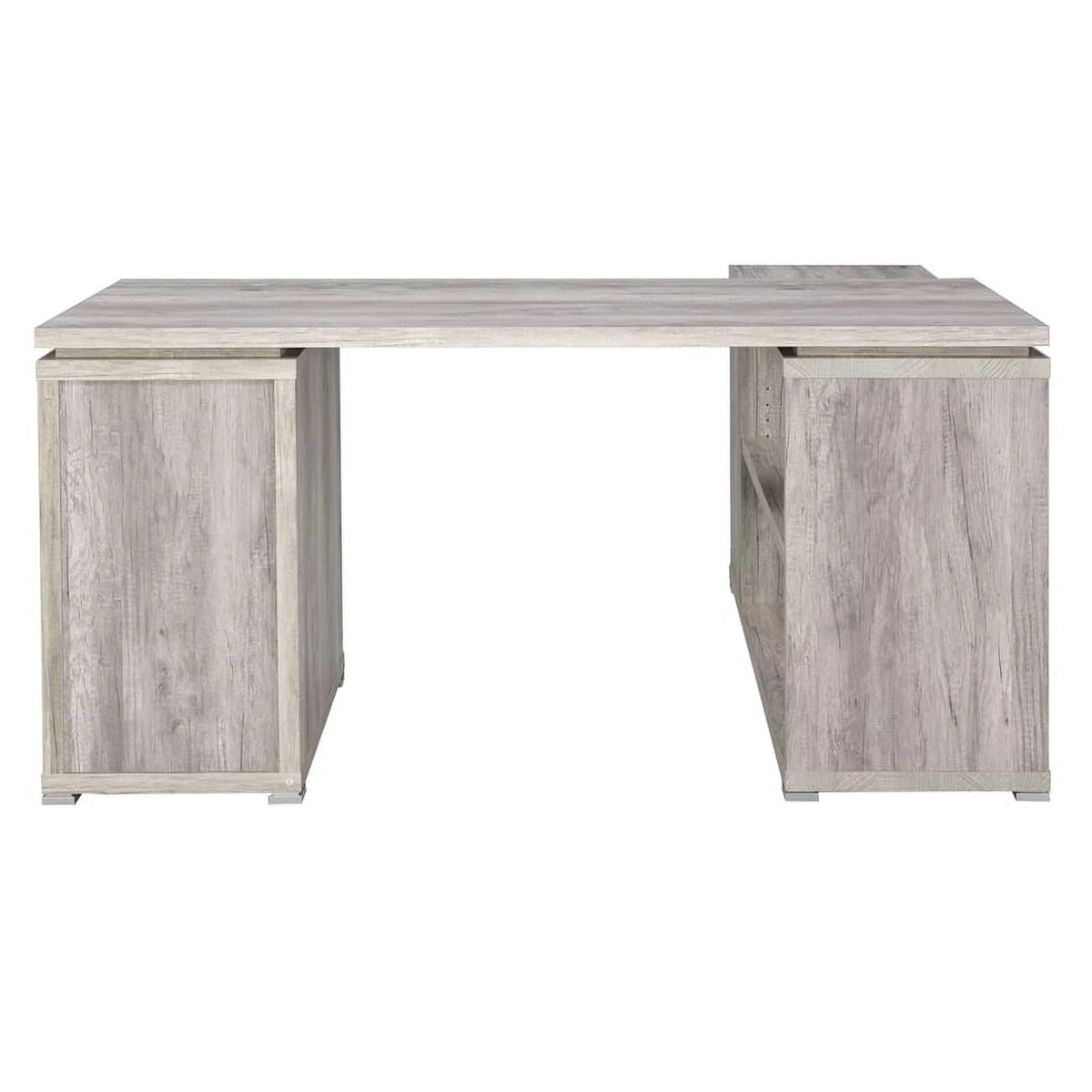 2 Piece L-Shaped Desk and Adjustable Office Chair I294681