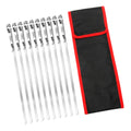 10 Piece Barbecue Skewers with Cloth Bag S725
