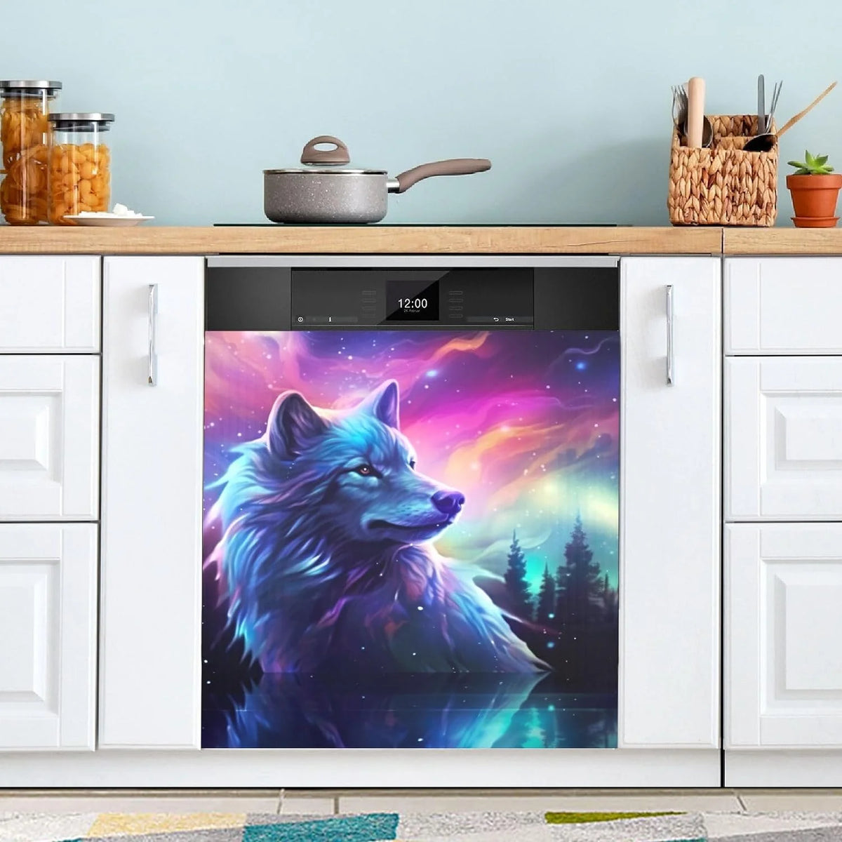 Magnetic Dishwasher Sticker 23in W x 26in H R591