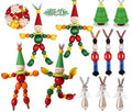 16PCS Christmas Crafts DIY Beads Ornaments Kits L4116