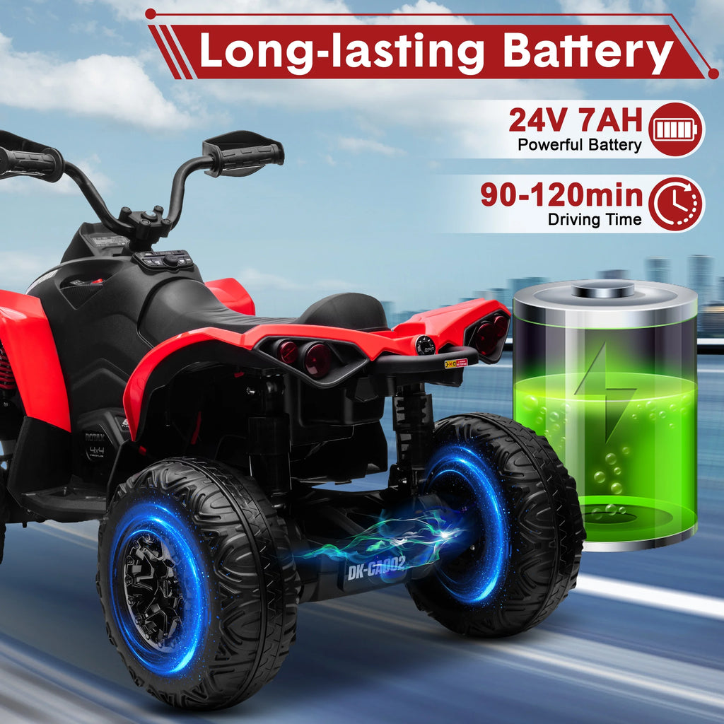 24V 4 Wheeler ATV with 2 Seater I96957